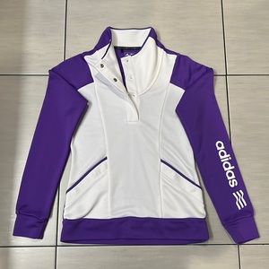 Adidas Golf Women's Purple & White Pullover Size XS